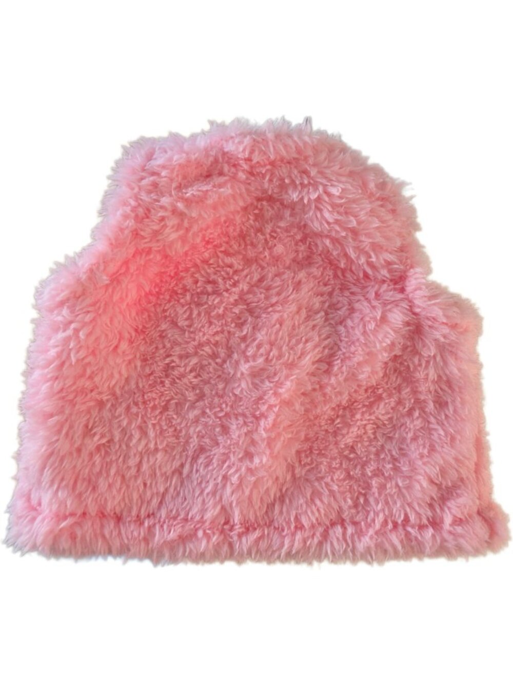 Levi's Baby Girls Pink Sherpa Fleece Vest Newborn NB Snap Front Bow Layering - Picture 5 of 9